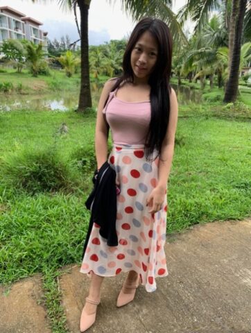 86150488_014_8c3d Petite Asian amateur Pangpang exposes her round ass and takes a dick in POV