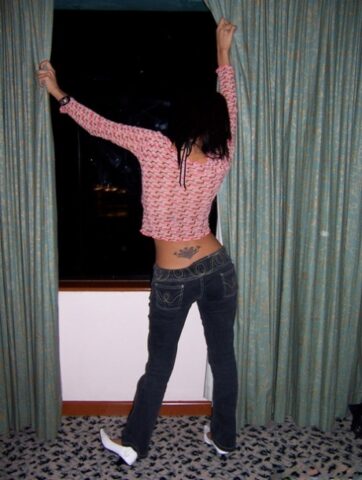 88220689_006_3d0f Horny Filipina Roseanne strips and showcases her skinny tattooed body