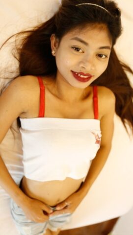 92499113_070_5015 Asian girl Princess C shows off her petite body while stripping for POV sex