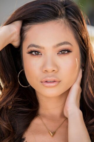 95161261_004_5872 Asian teen Vina Sky doffs sexy lingerie on a patio before riding a huge penis
