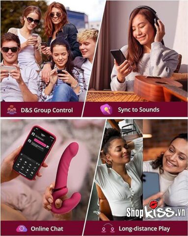 Điều khiển Lovense Lapis từ xa qua internet bằng ứng dụng Lovense Remote
