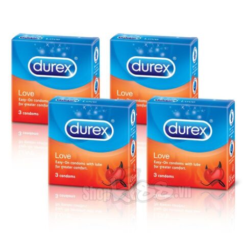 Bao cao su Durex Love kéo dài thời gian LOVE3 mua ở đâu