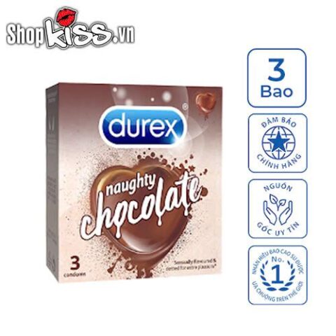 Bao cao su Durex Naughty Chocolate giá rẻ