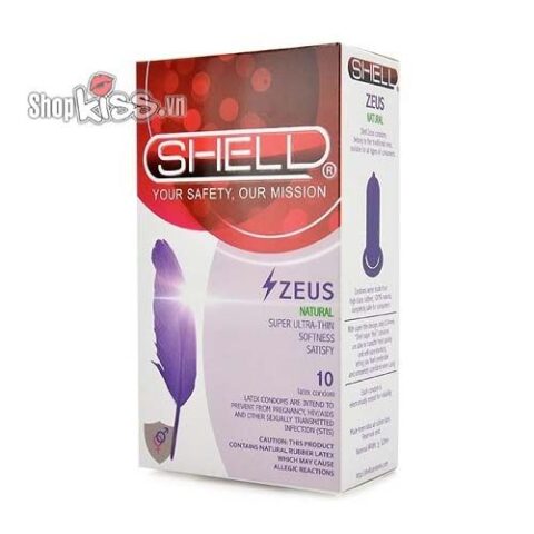 Bao cao su Shell Zeus siêu mỏng siêu đàn hồi Hộp 10 cái mua ở đâu