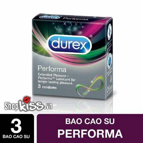 Bao cao su kéo dài thời gian Durex Performa Hộp 3c tại tphcm