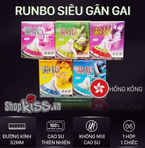 mua Bao cao su siêu gai Runbo ở đâu?