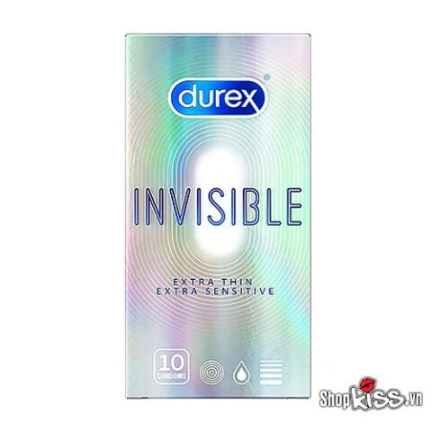 Bao cao su siêu mỏng durex invisible