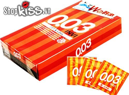 Bao cao su siêu mỏng Jex Invi 003 JEX12 giá bao nhiêu