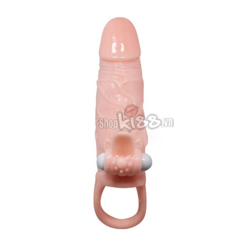 Bao đôn quai đeo có rung mềm mại 2 nhánh BD13D hình dáng giống y như dương vật thật