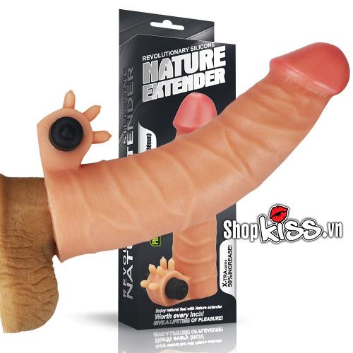 Bao đôn rung siêu mềm mịn Lovetoy BD40R tăng kích thước cậu nhỏ