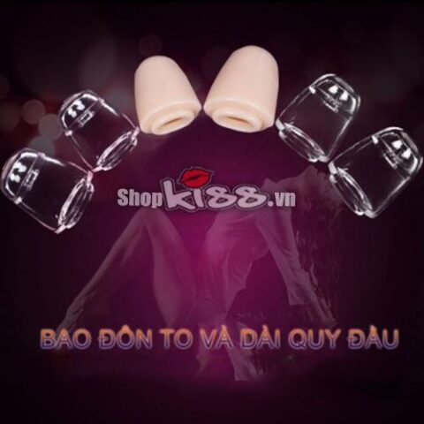 Bao silicon đôn to và dài quy đầu BD20 chính hãng giá rẻ