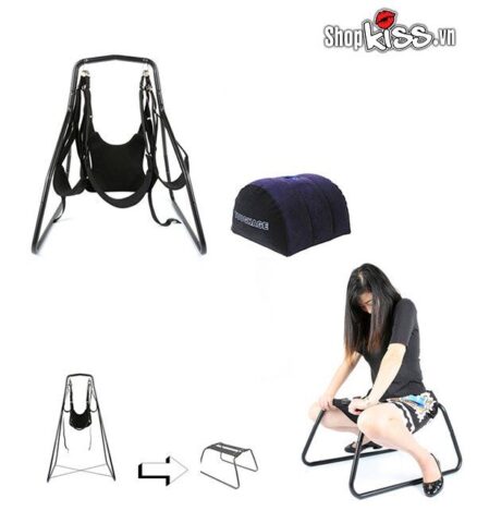 sex toy bạo dâm bộ ghế treo xích đu tình yêu acacia BZ81