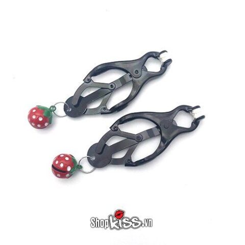 Mua Bộ kẹp núm vú có lục lạc hình trái dâu ngọt ngào BZ09M ở đâu