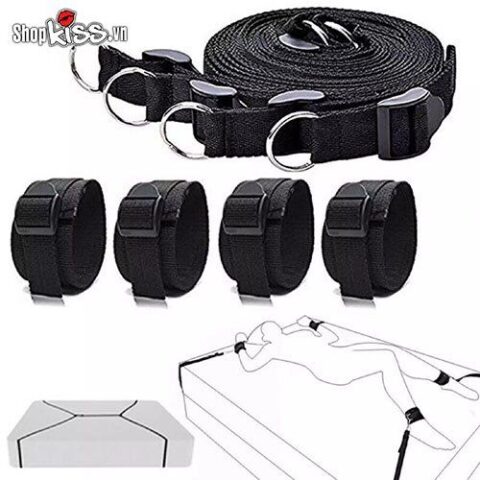 Bộ trói tay chân trên giường BZ02A giá trẻ tại Hà Nội