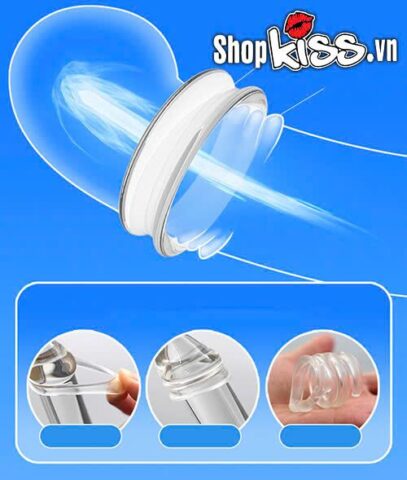 Bộ vòng đeo dương vật đa năng chống xuất tinh sớm có tốt không