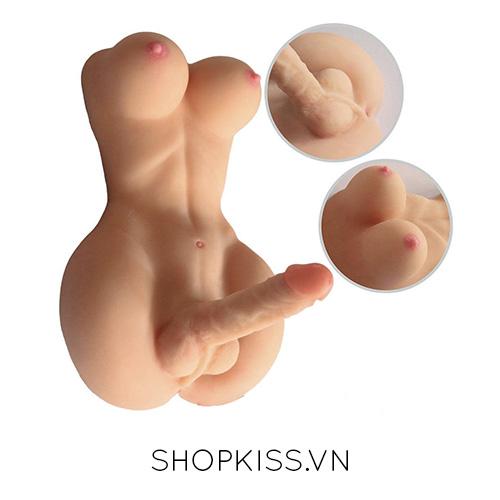Búp bê tình dục bán thân lưỡng tính cho Les LadyMan BB12D giá rẻ