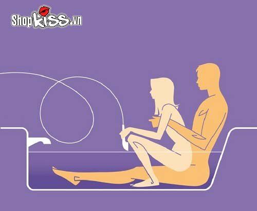 Các tư thế quan hệ trong nhà tắm siêu kích thích