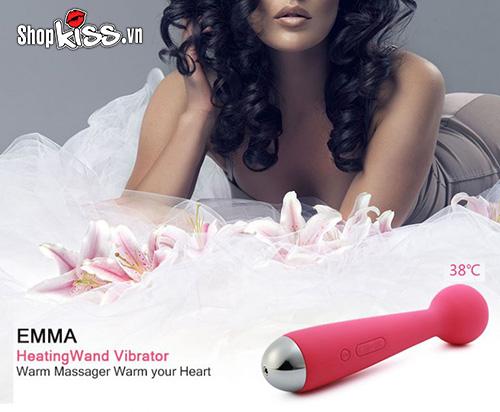 sextoy cho nữ cao cấp chày rung massage sưởi ấm điểm g svakom emma dc90n tại hà nội