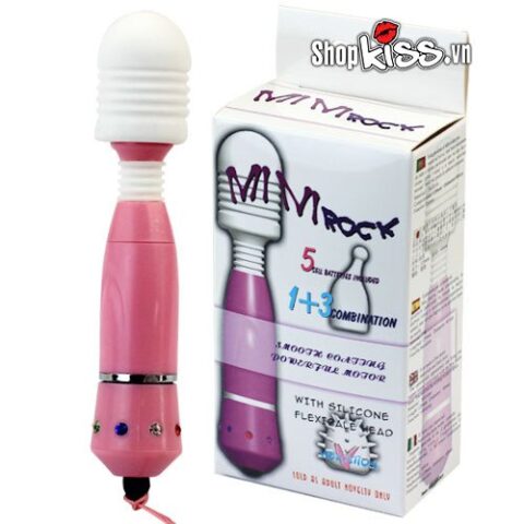 chày rung mini 3 đầu mát xa AV07 tại shopkiss