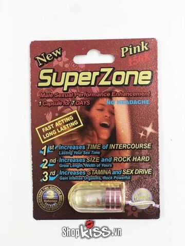 cường dương kéo dài thời gian SuperZone R1 chữa xuất tinh sớm
