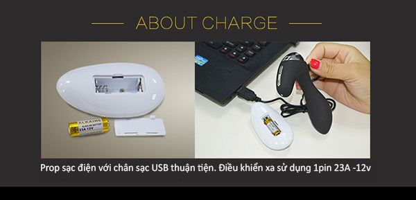 Thiết kế sang trọng, hiện đại của máy mát xa hậu môn Nalone Prop DC54H