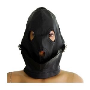 Mặt nạ da nam bạo dâm DC56B che kín đầu tạo hình bí ẩn kích thích