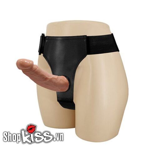 Đai đeo dương vật giả 2 đầu Double Dildo Strap-On cao cấp