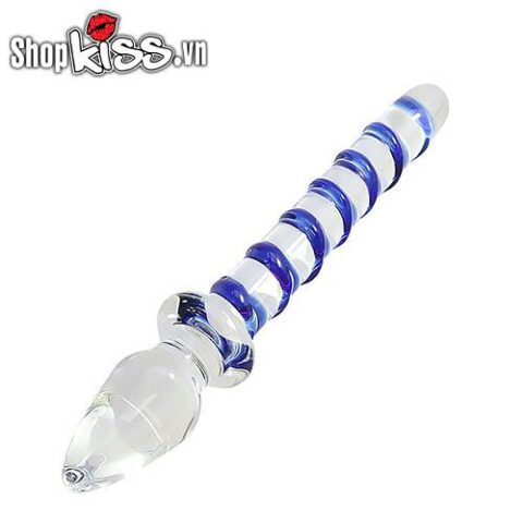 Dụng cụ kích thích hậu môn 2 đầu bằng thủy tinh mua ở đâu