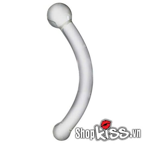 Dụng cụ kích thích hậu môn hai đầu tròn bằng thủy tinh có tốt không