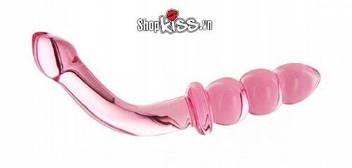 đồ chơi cho gay Dụng cụ kích thích hậu môn thủy tinh HM78B