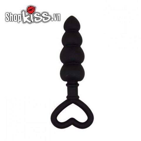 Dụng cụ massage hậu môn hình trái tim Chisa Black Mont mua ở đâu
