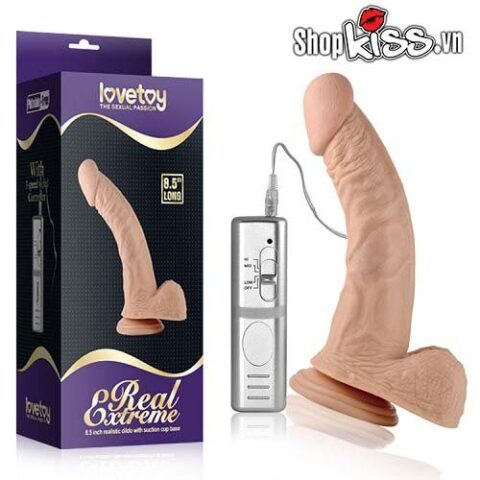 Dương vật có rung size lớn Lovetoy Real Extrem 8.5 inch DV56B tại tphcm