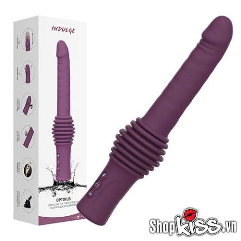Dương vật giả đa năng rung thụt làm ấm Indulge Optimus tại sài gòn