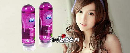 gel hỗ trợ tình dục gel bôi trơn durex play massage 200ml chính hãng