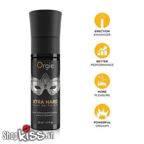 Gel tăng cường cương cứng cho nam Orgie Xtra Hard giá rẻ
