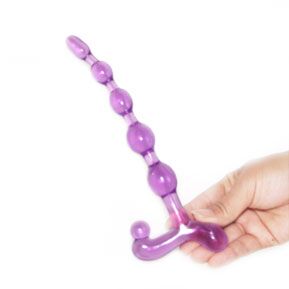 Thiết kế chuỗi bi độc đáo của dụng cụ mát xa hậu môn Bendy Twist HM01 dành cho nữ và gay