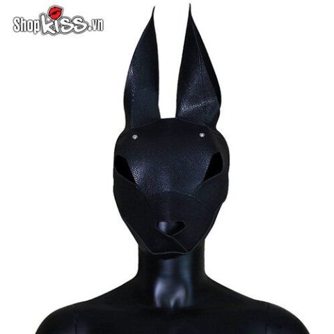 Mặt nạ trùm đầu cosplay thỏ đen cực ngầu chính hãng
