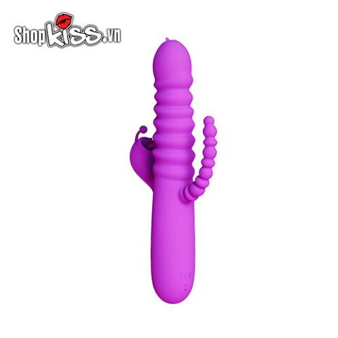 Máy massage điểm G âm vật và hậu môn rung thụt mạnh mẽ DC55K tại shopkiss