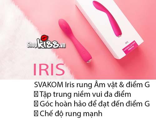Máy mát xa âm đạo Svakom Iris DC90D tạ tphcm