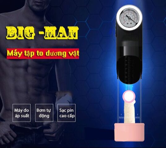 Máy tập to dương vật cao cấp Bigman DC69T tại tphcm