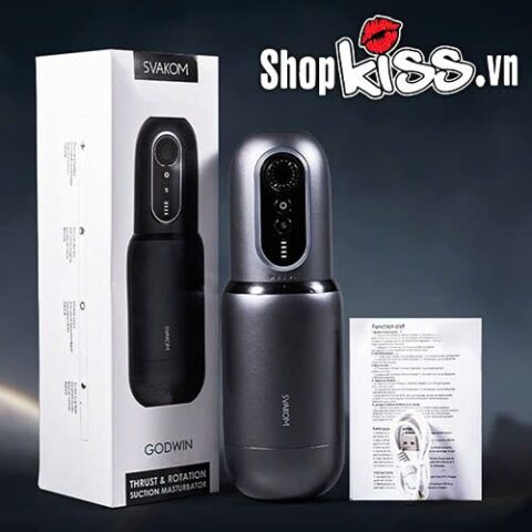Máy thủ dâm tự động cao cấp cho nam Svakom Godwin chất lượng