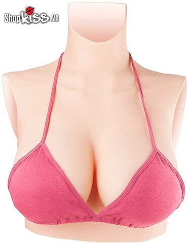ngực giả silicone full cổ (NY19N) làm tăng kích thước vòng 1 cho nữ