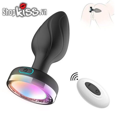 Phích cắm hậu môn Colorful Dream Luminous Anal Plug giá tốt