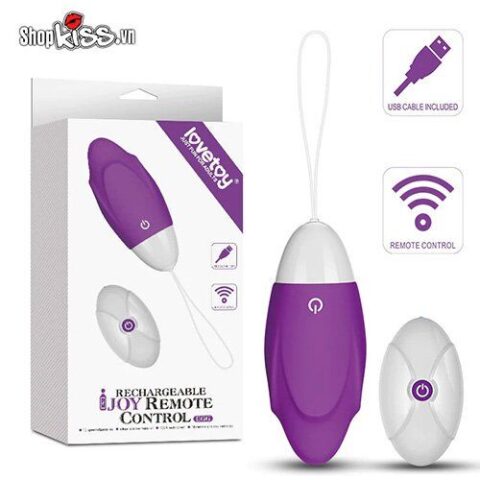 Trứng rung điều khiển từ xa IJOY LoveToy rung 10 chế độ