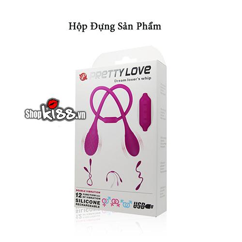 Trứng rung hai đầu Pretty Love DC79M chính hãng