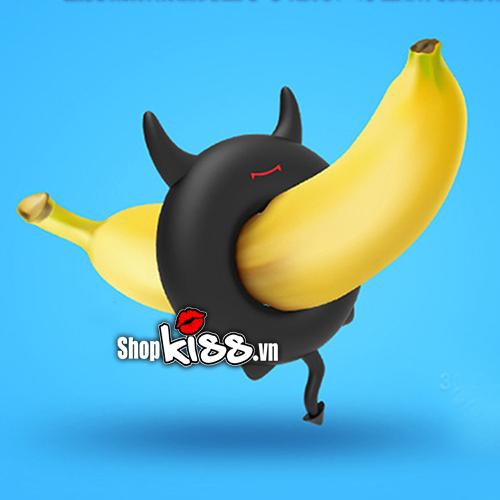 Vòng đeo dương vật quỷ Satan DC71B mua tại cửa hàng Shopkiss.