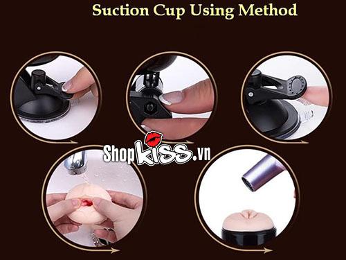 Hướng dẫn sử dụng chi tiết âm đạo giả gắn tường Nano AD55
