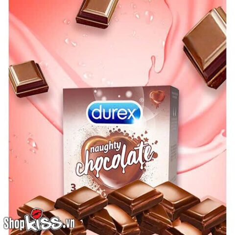 Bao cao su Durex Naughty Chocolate bảo vệ an toàn và gia tăng khoái cảm đôi lứa