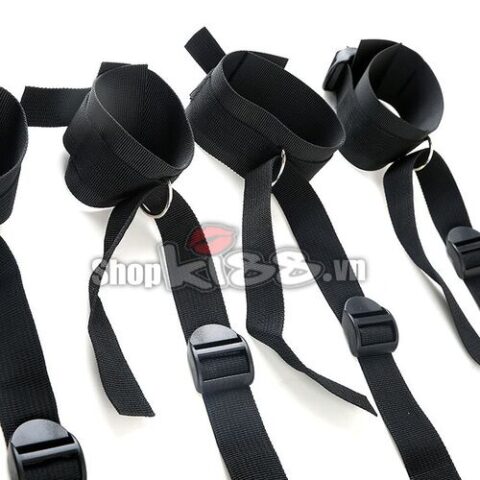 đồ chơi bạo dâm trói chi trên giường