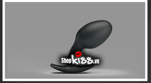Bóng silicon ruột bi HM02E tác động sâu, kích thích các điểm nhạy cảm bên trong hậu môn